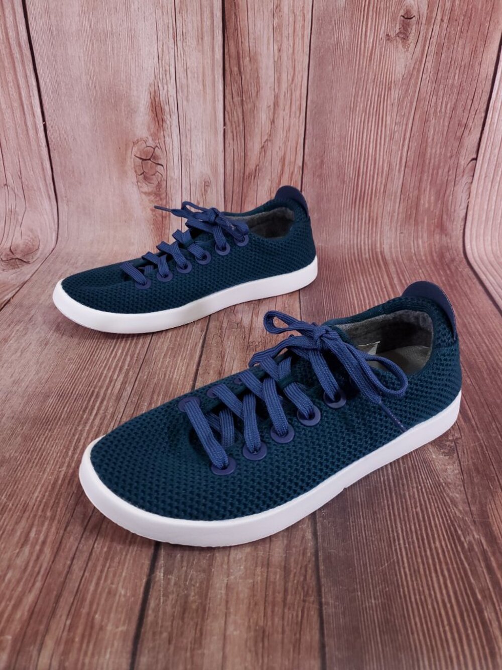 Allbirds Tree Piper Shoes Womens 9 Lace Up Low Top Sneakers Comfort Teal Blue